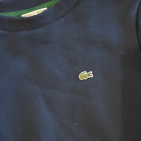 Lacoste Kids Dark Blue Sweatshirt - Picture 3 of 3